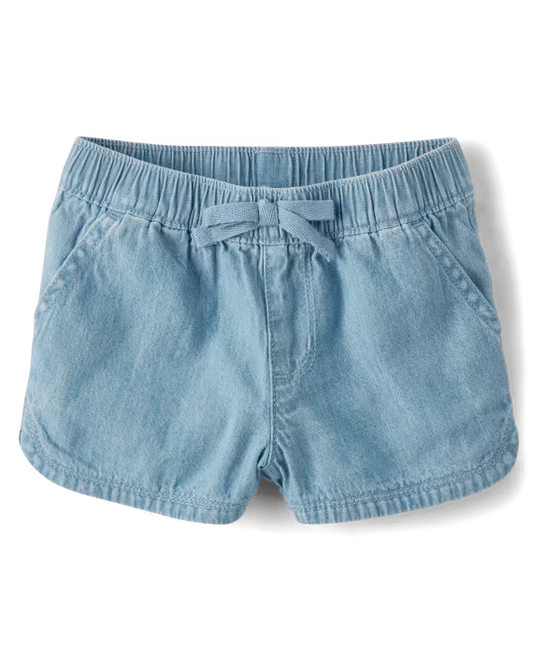 Short de algodón de niña marca Children's Place
