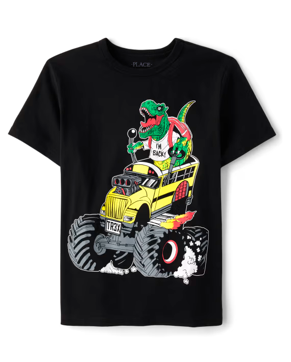 Playera de algodón para niño marca Children's Place