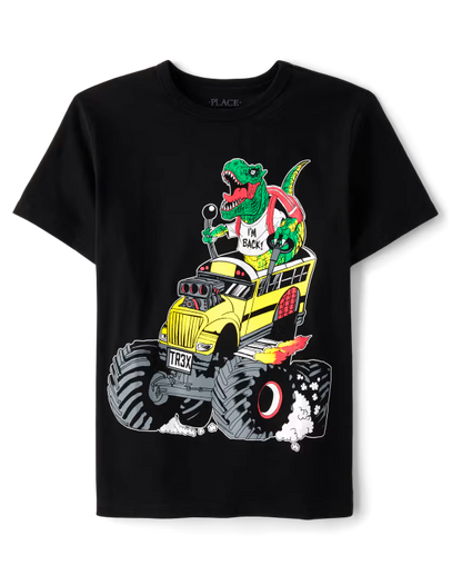 Playera de algodón para niño marca Children's Place