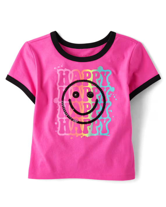 Blusa de algodón para niña marca Children's Place