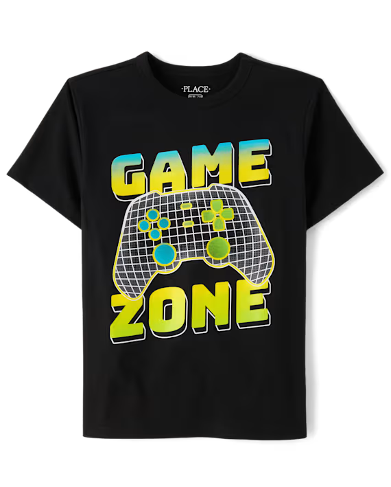 Playera de algodón para niño marca Children's Place