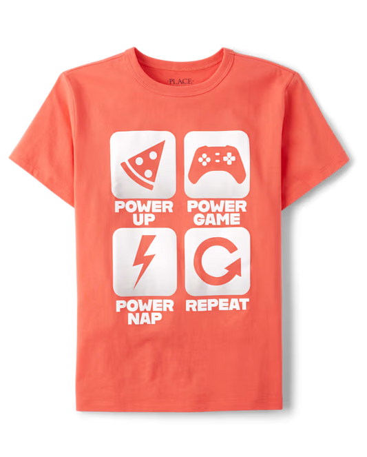 Playera de algodón para niño marca Children's Place
