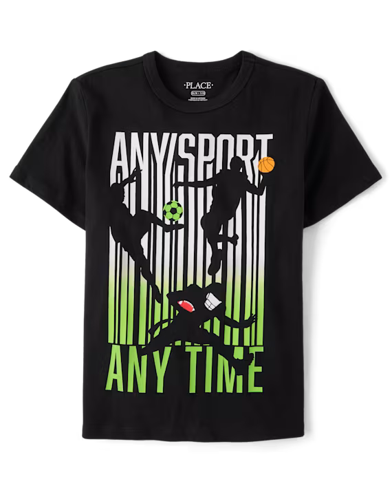 Playera de algodón para niño marca Children's Place