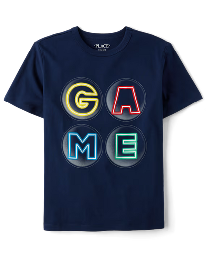 Playera de algodón para niño marca Children's Place