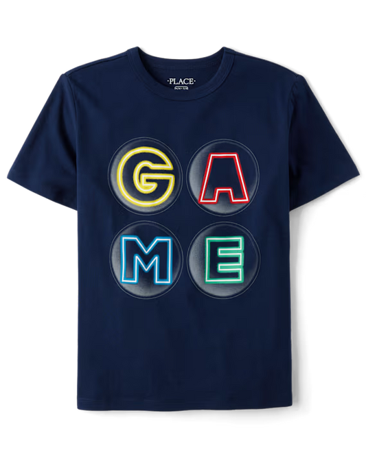 Playera de algodón para niño marca Children's Place