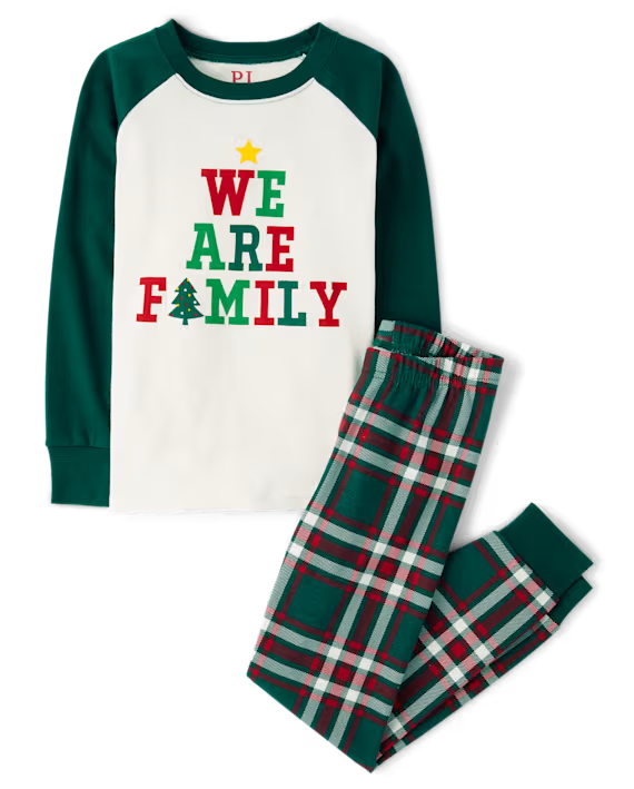 Pijamas de 2 piezas de algodón unisex marca Children's Place