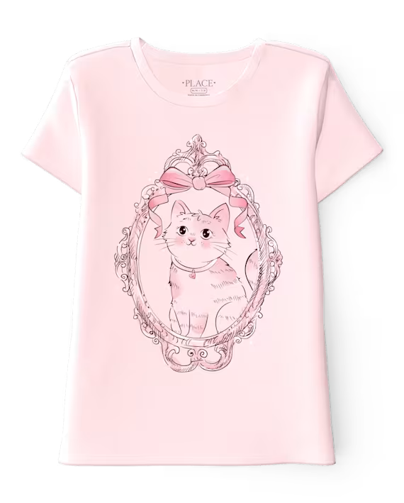 Blusa de algodón para niña marca Children's Place