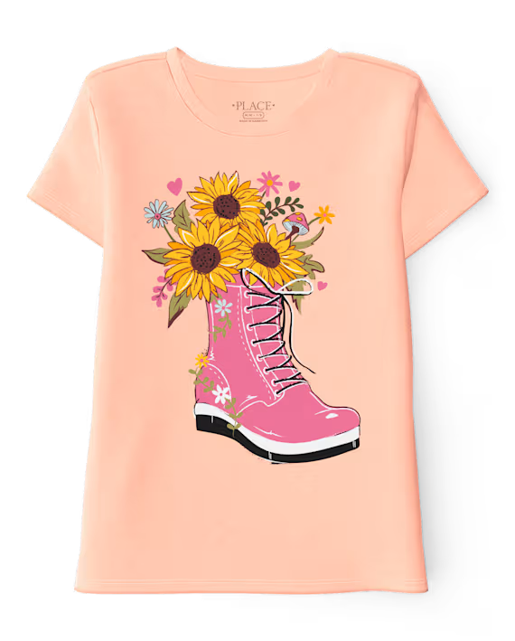 Blusa de algodón para niña marca Children's Place