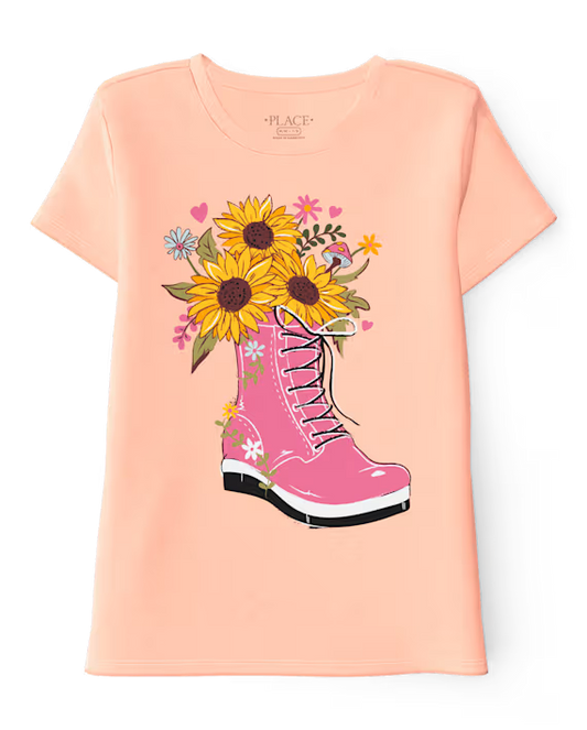 Blusa de algodón para niña marca Children's Place
