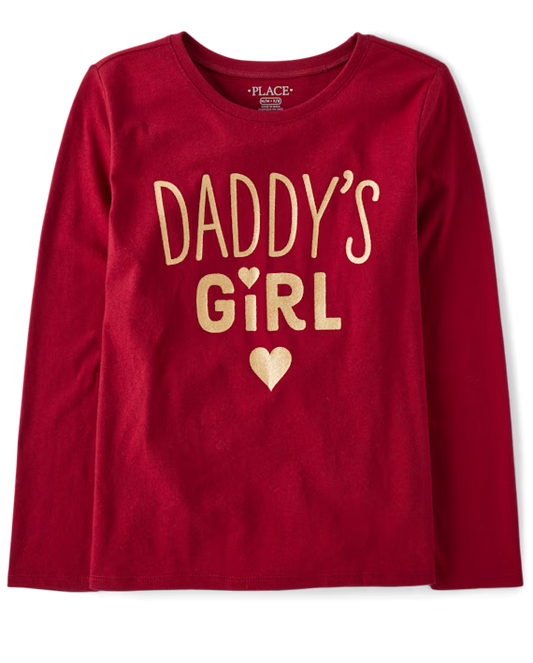 Blusa de algodón manga larga para niña marca Children's