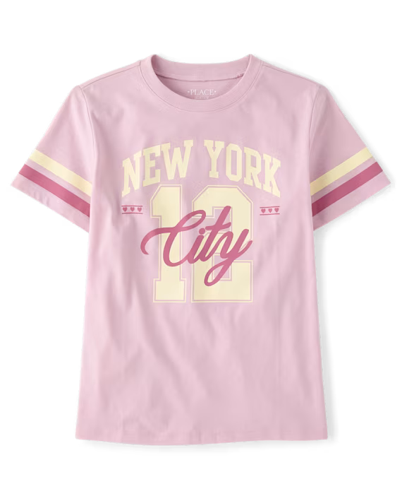 Blusa de algodón para niña marca Children's Place