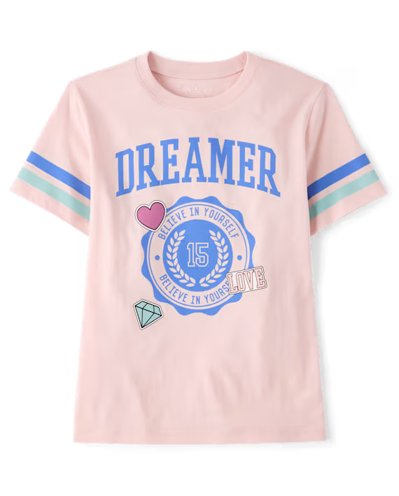 Blusa de algodón para niña marca Children's Place