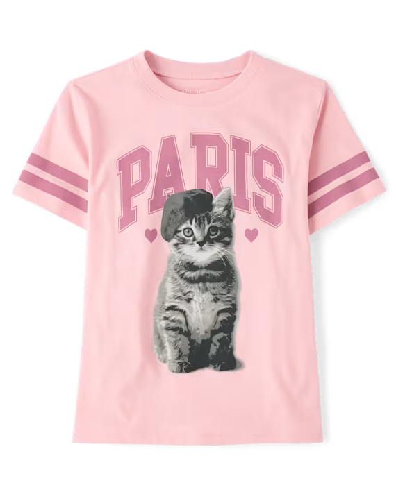 Blusa de algodón para niña marca Children's Place