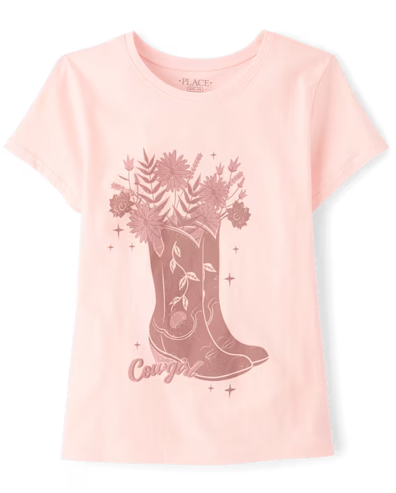 Blusa de algodón para niña marca Children's Place