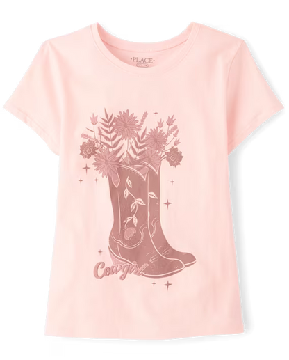 Blusa de algodón para niña marca Children's Place