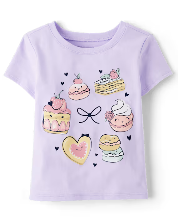 Blusa de algodón para niña marca Children's Place