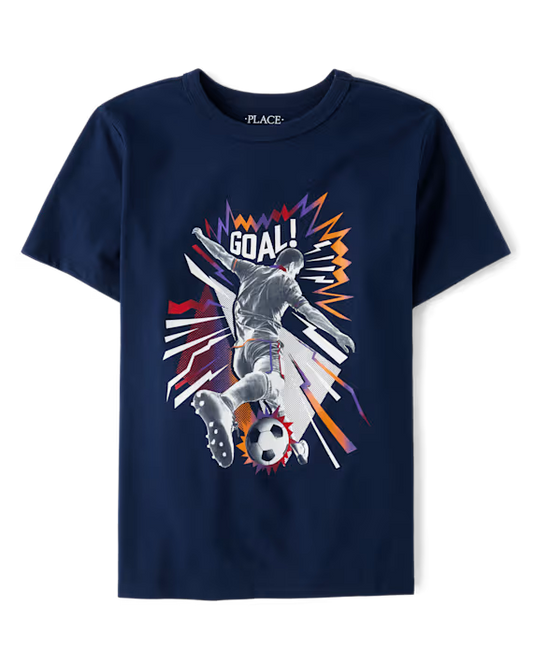 Playera de algodón para niño marca Children's Place