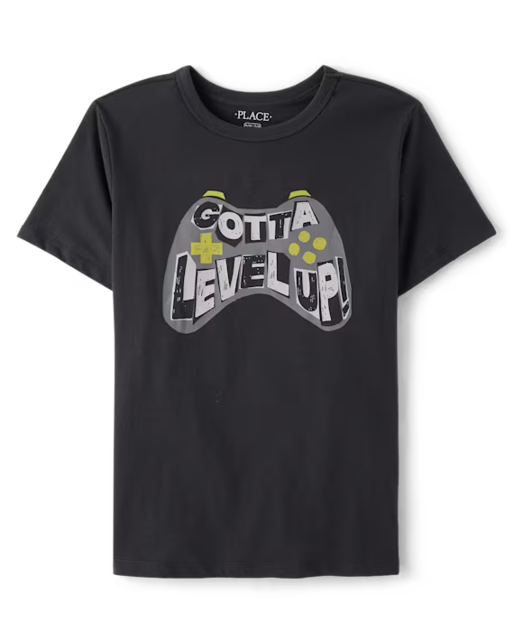 Playera de algodón para niño marca Children's Place