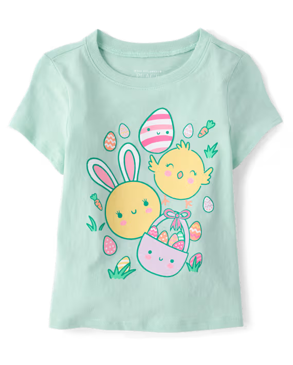 Blusa de algodón para niña marca Children's Place