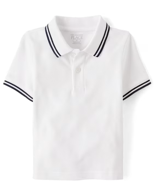 Playera de algodón tipo Polo para niño marca Children's Place