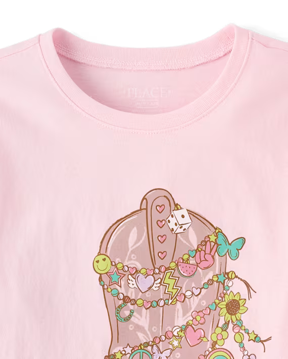 Blusa de algodón para niña marca Children's Place