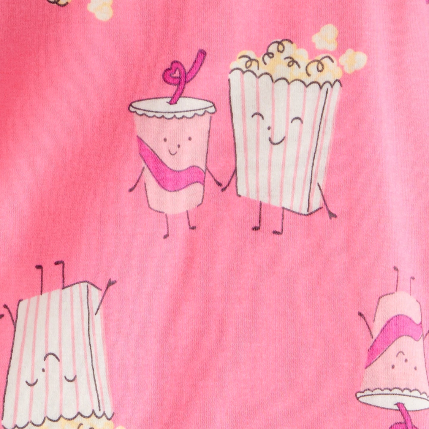 Dúo de pijamas de algodón para niña marca Carter´s