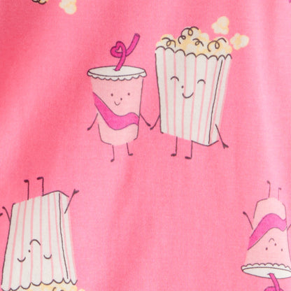 Dúo de pijamas de algodón para niña marca Carter´s