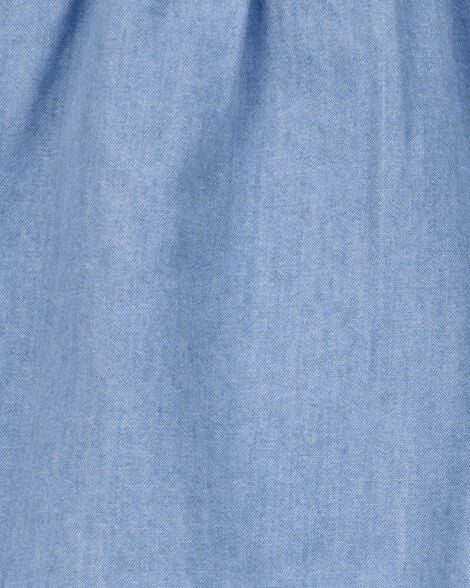 Short de algodón para niña marca Carter's