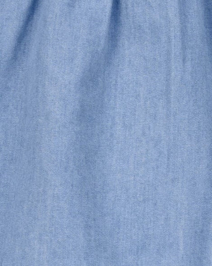 Short de algodón para niña marca Carter's