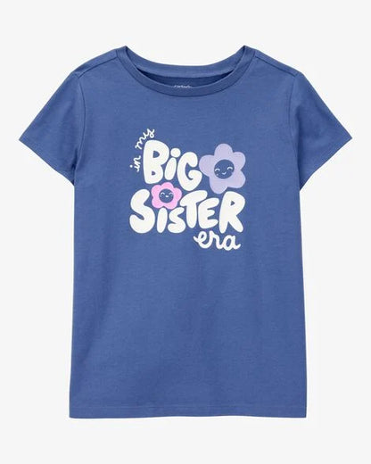 Playera de algodón para niña marca Carter´s