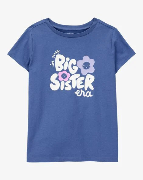 Playera de algodón para niña marca Carter´s