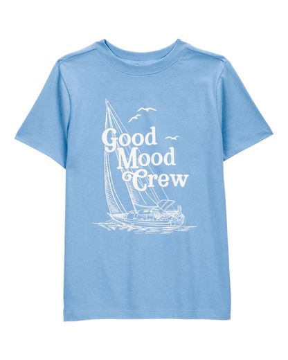 Playera de algodón para niño marca Carter's