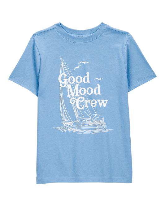 Playera de algodón para niño marca Carter's