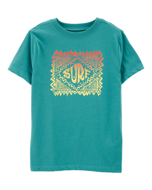 Playera de algodón para niño marca Carter´s