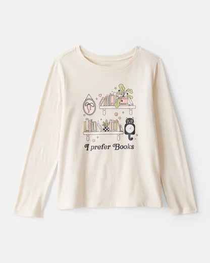 Blusa de algodón para niña marca Carter's