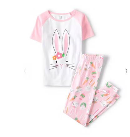 Pijamas de 2 piezas de algodón para niña marca Children's Place
