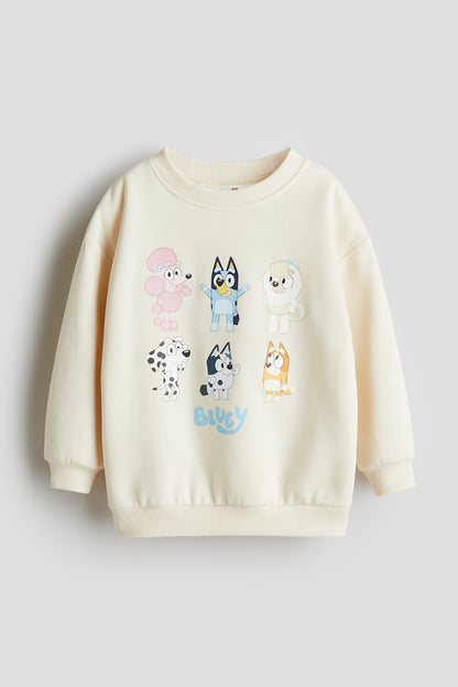 Sudadera de algodón para niña marca H&M