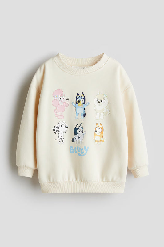 Sudadera de algodón para niña marca H&M