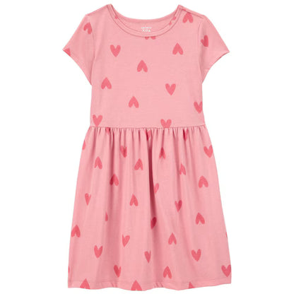 Vestido de algodón para niña marca Carter´s