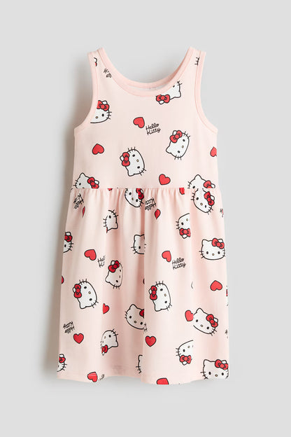 Vestido de algodón para niña marca H&M