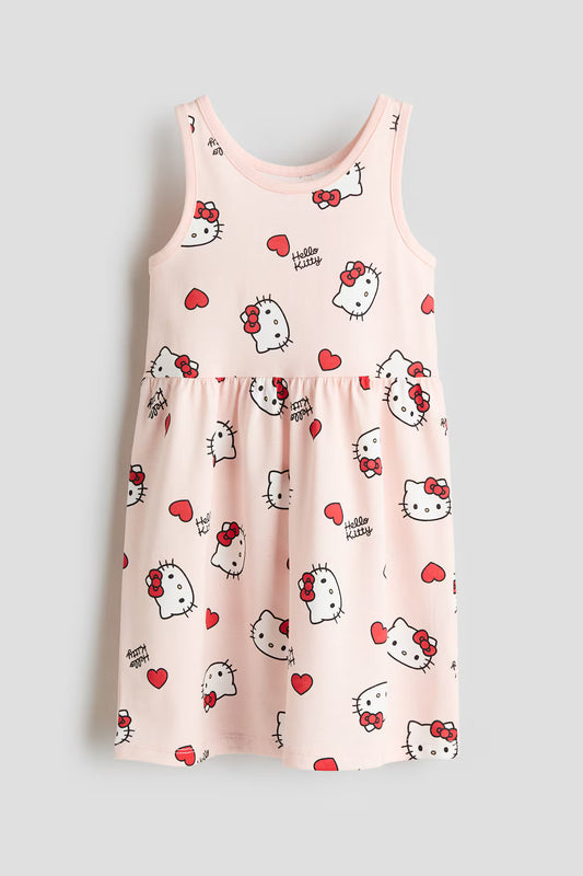 Vestido de algodón para niña marca H&M