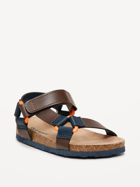 Huaraches de piel sintética para niño marca Old Navy