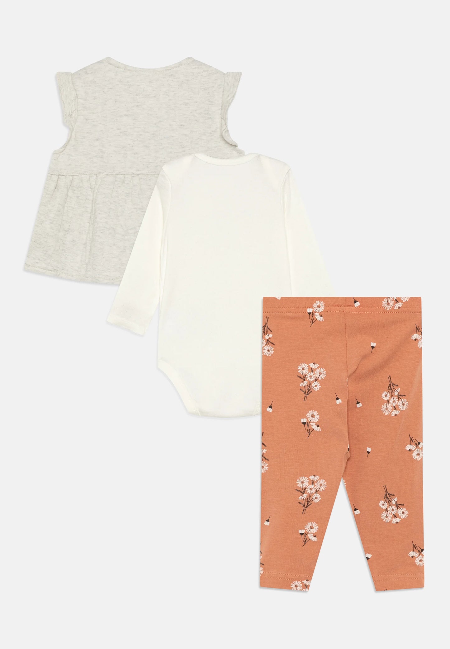 Set de 3 piezas de algodón para niña marca Carter´s