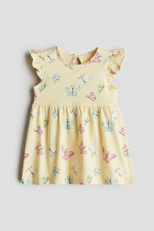 Vestido de algodón para niña marca H&M
