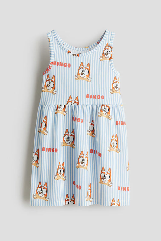 Vestido de algodón para niña marca H&M