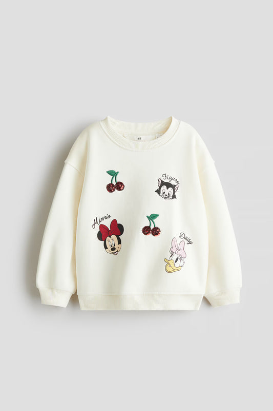 Sudadera de algodón para niña marca H&M
