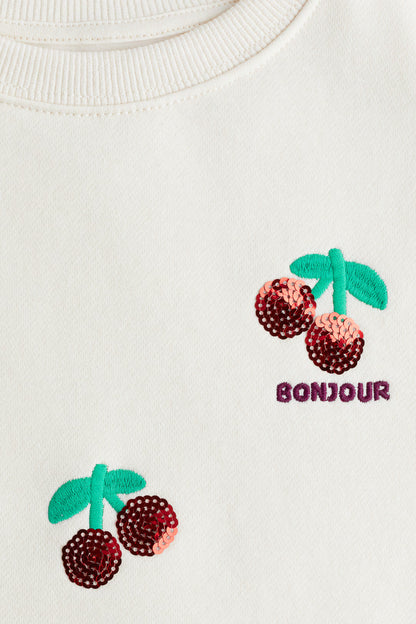 Sudadera de algodón para niña marca H&M