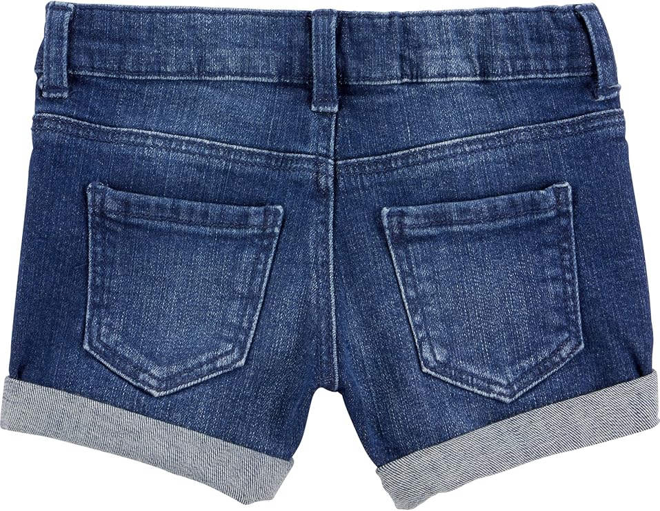 Dúo de shorts de mezclilla para niña marca Carter's