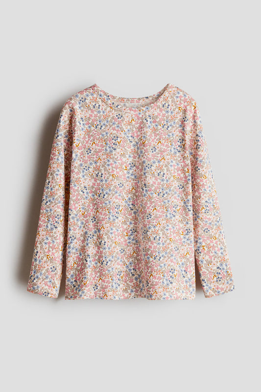 Blusa de algodón para niña marca H&M