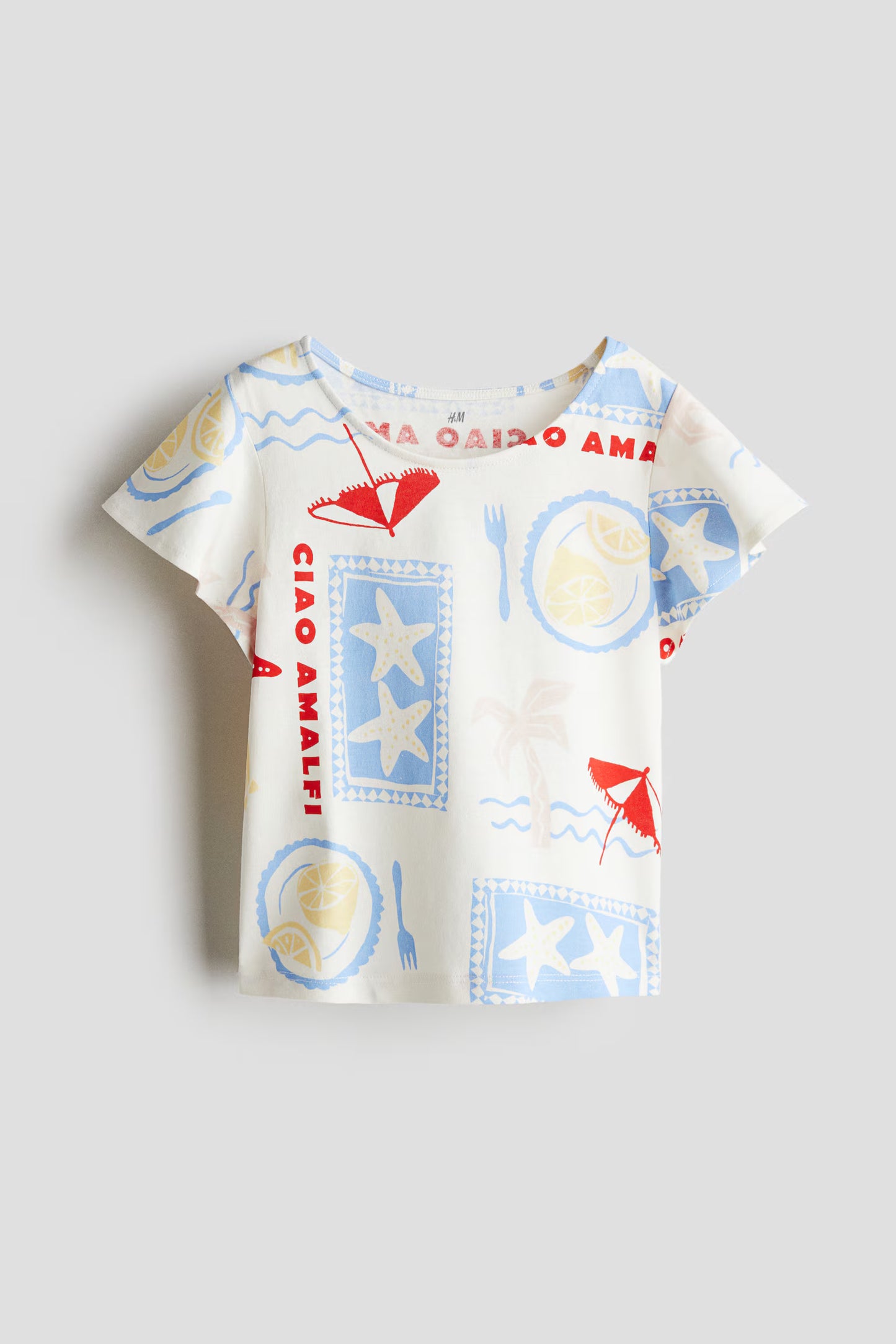 Blusa de algodón para niña marca H&M